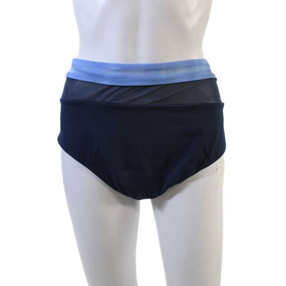 Nomads Womens Bay Bikini Bottoms II - Passport Blue + Agua Print Size 5XL